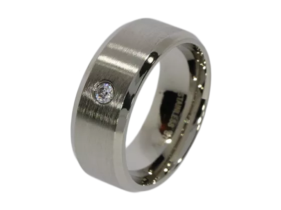 Model Fiete - 1 stainless steel ring