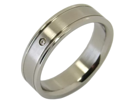 Modell Zahra - 1 Ring aus Edelstahl