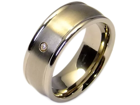 Model Andre - single titanium ring