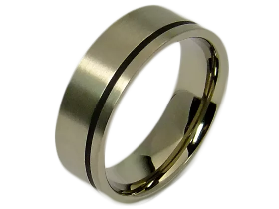 Model Faith - 1 titanium ring