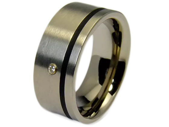 Modell Faith - 1 Ring aus Titan