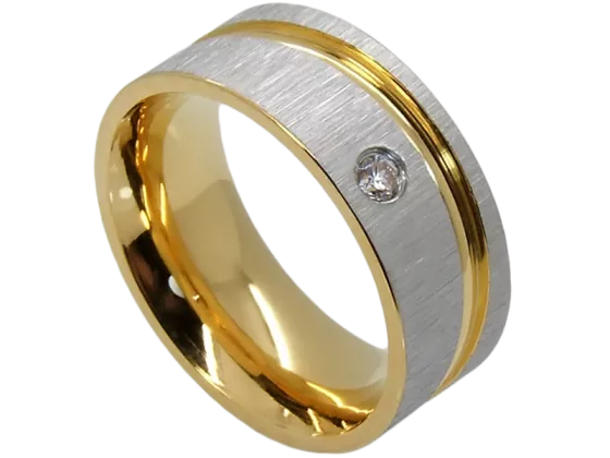 Modell Kathryn - 1 Ring aus Edelstahl