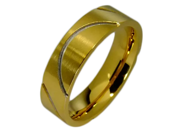 Modell Bridgette - 1 Ring aus Edelstahl