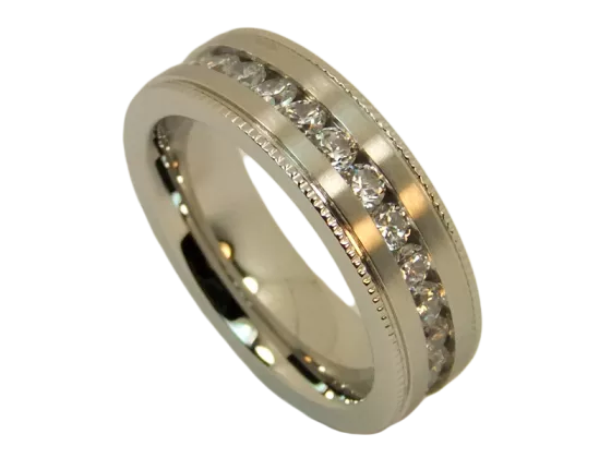 Model Antoinette - 1 ring stainless steel