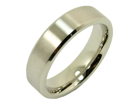 Model Patrick - single ring made of stainless steel