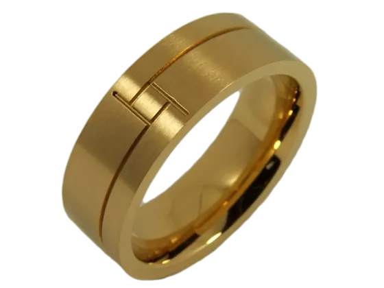 Modell Christine - 1 Ring aus Edelstahl