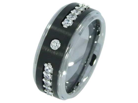 Modell Caspar - 1 Ring aus Wolfram