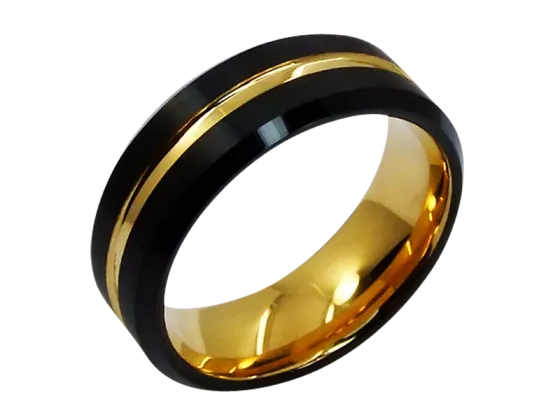 Modell Shasa - 1 Ring aus Wolfram
