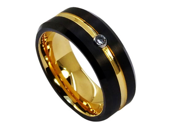 Modell Shasa - 1 Ring aus Wolfram