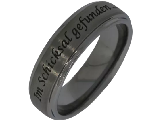 Modell George - 1 Ring aus Wolfram