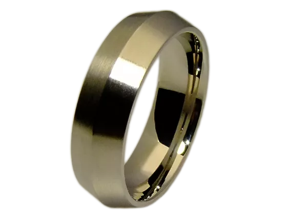 Modell Barbra - 1 Ring aus Edelstahl