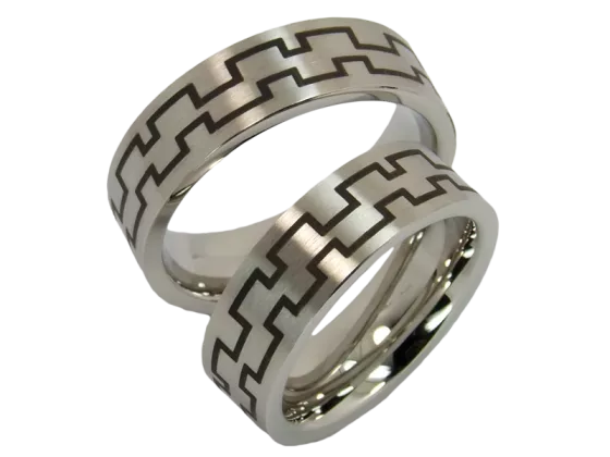 Modell Thor - 2 Ringe aus Edelstahl