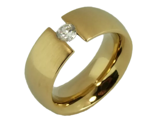 Modell Mia - 1 Ring aus Edelstahl