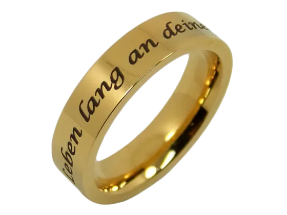 Modell Vanessa - 1 Ring aus Edelstahl