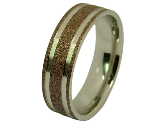 Modell Freya - 1 Ring aus Edelstahl