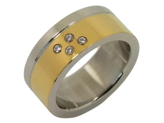 Modell Marie - 1 Ring aus Edelstahl
