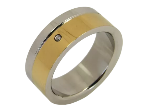 Model Marie - single ring stainless steel