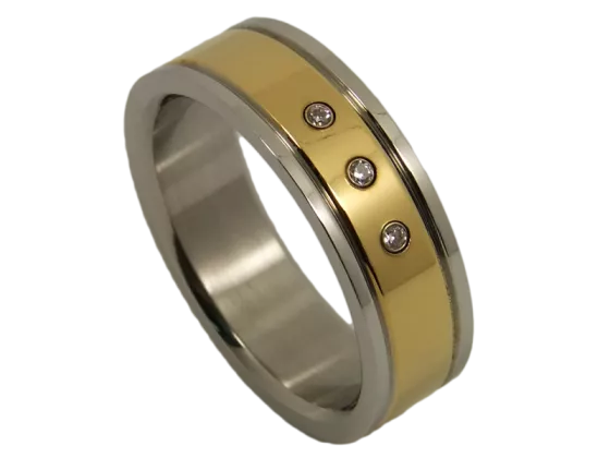 Model Mathis - single ring stainless steel