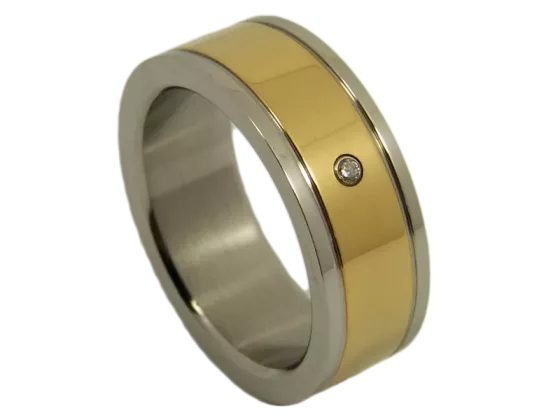 Model Mathis - single ring stainless steel