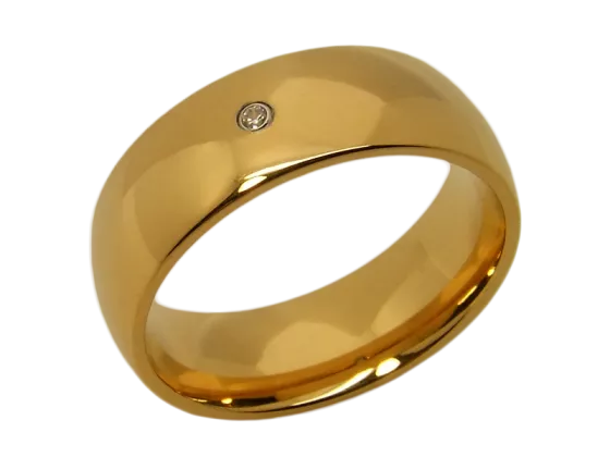 Modell Brooke - 1 Ring aus Edelstahl