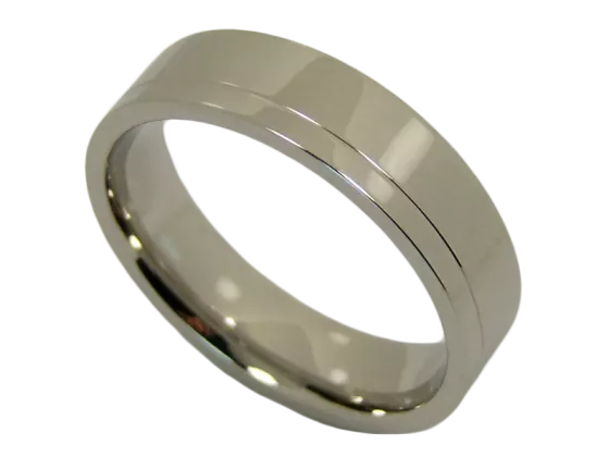 Model Angelina - single ring stainless steel