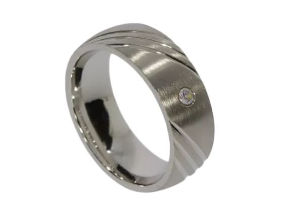Modell Jasmin - 1 Ring aus Silber