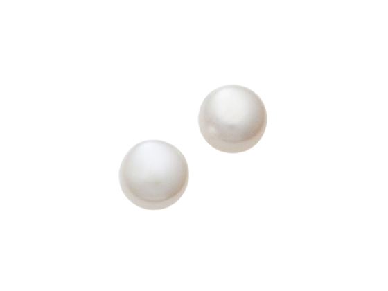 Perlen-Ohrstecker Perle aus 925er Sterling-Silber