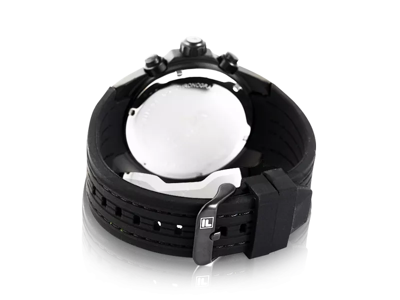 FILA watch for men with silicone strap black