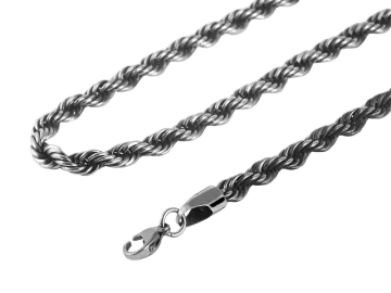 Kordelkette Kellana 50 cm Edelstahl