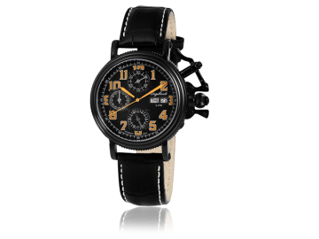 Engelhardt Herrenuhr mit Echtlederarmband
