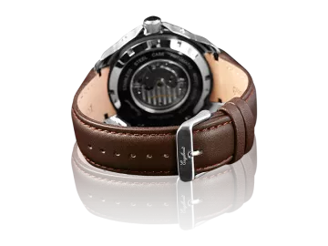 Engelhardt men`s watch with genuine leather strap