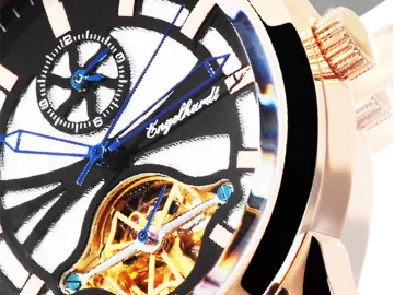 Engelhardt Herrenuhr mit Echtlederarmband