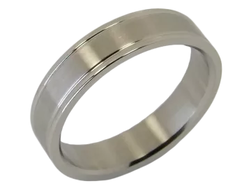 Model Zahra - single ring stainless steel