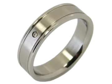 Modell Zahra - 1 Ring aus Edelstahl