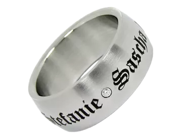 Modell Dave - 1 Ring aus Edelstahl