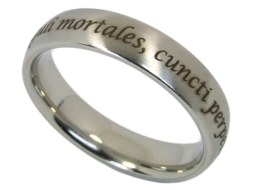 Modell Melissa - 1 Ring aus Edelstahl