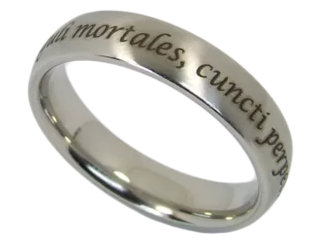 Modell Melissa - 1 Ring aus Edelstahl