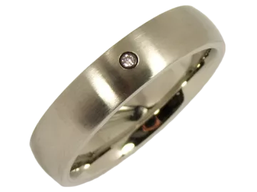 Modell Greethe - 1 Ring aus Edelstahl