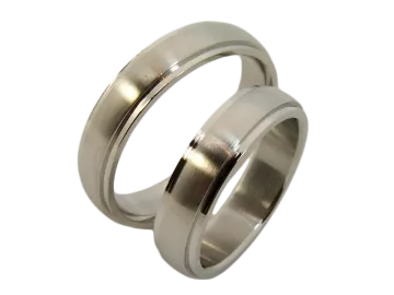 Model Gustav - 2 rings stainless steel