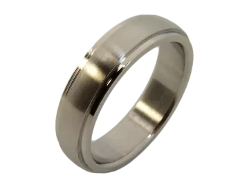 Modell Gustav - 1 Ring aus Edelstahl