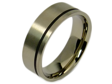Modell Faith - 1 Ring aus Titan
