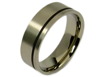 Model Faith - 1 titanium ring