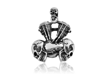 Anhänger V-Twin-Skull Totenkopf