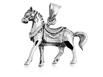 Anhänger Pferd - Edelstahl