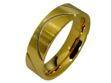 Modell Bridgette - 2 Ringe aus Edelstahl
