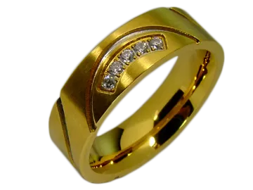 Modell Bridgette - 1 Ring aus Edelstahl