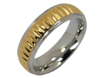 Model Quendoline - single ring made of stainless steel