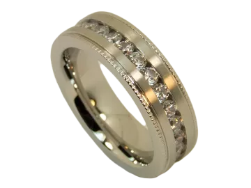 Model Antoinette - 1 ring stainless steel