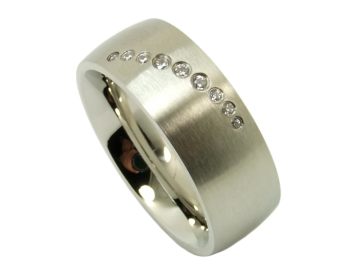 Modell Enrique - 1 Ring aus Edelstahl
