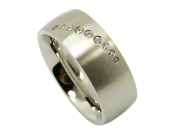 Modell Enrique - 1 Ring aus Edelstahl